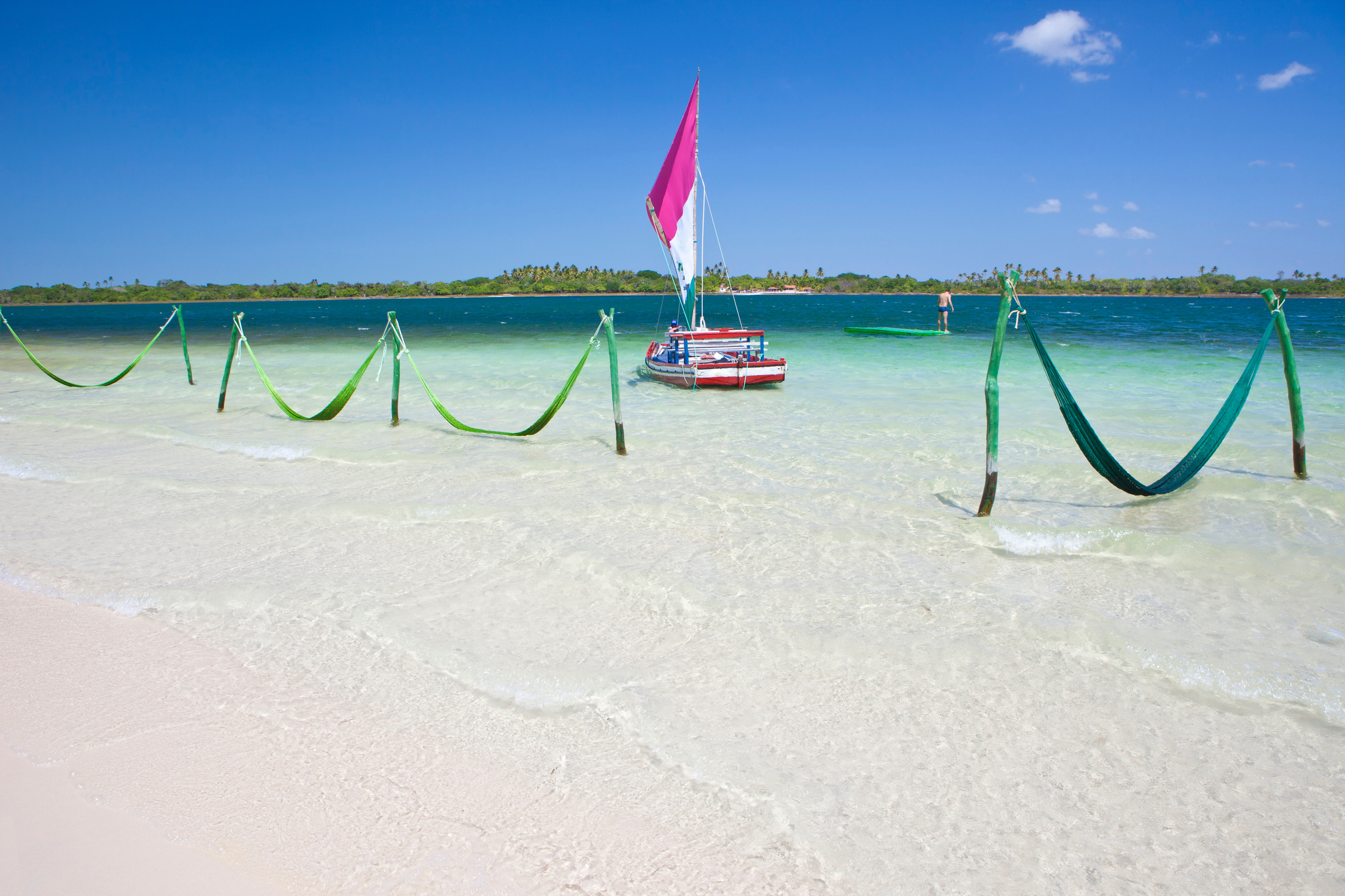 Tropical Beach, Jericoacoara, Brazil